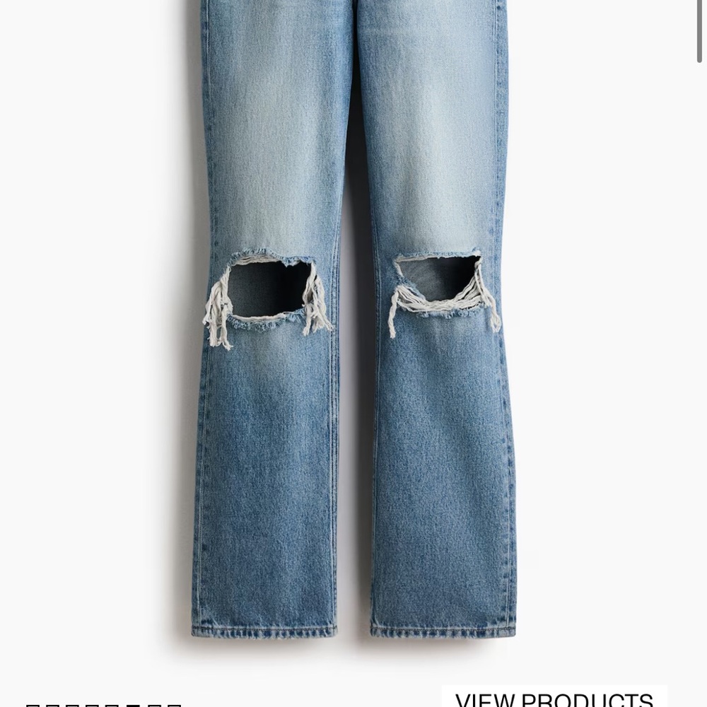 H&M Light Blue Denim Jeans